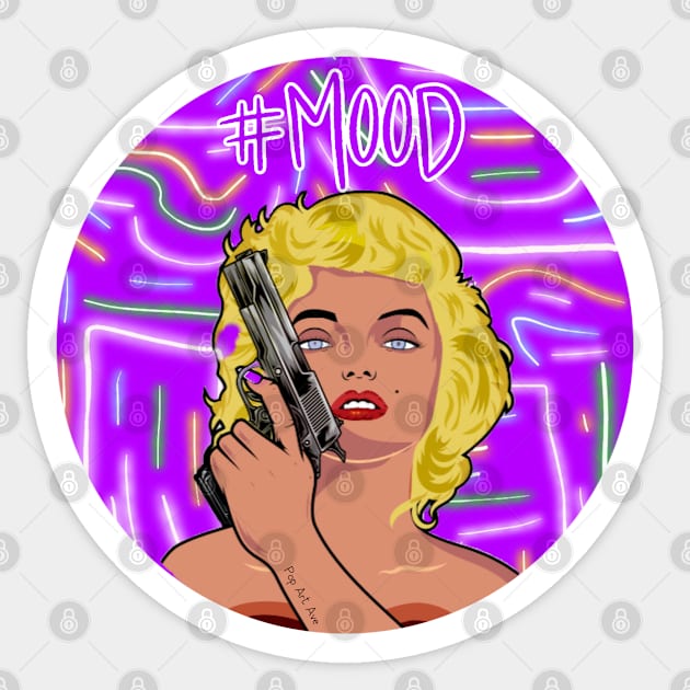 #Mood Pop Art Ave Original Sticker by Pop Art Ave